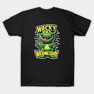 Wacky Wednesday Funny Crazy Silly Graphic T-Shirt